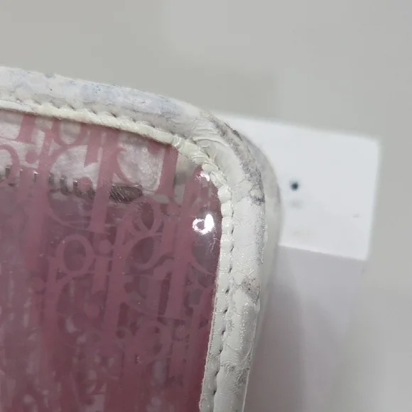 Dior Pink Transparent Cosmetic Case - Picture 3 of 10